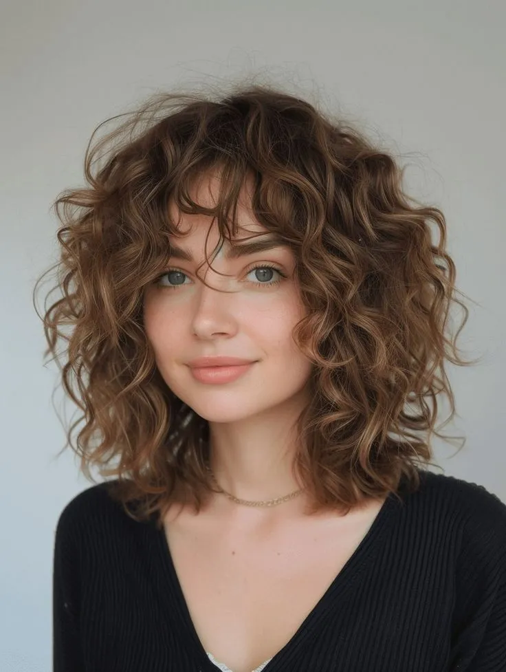 Curly Bangs