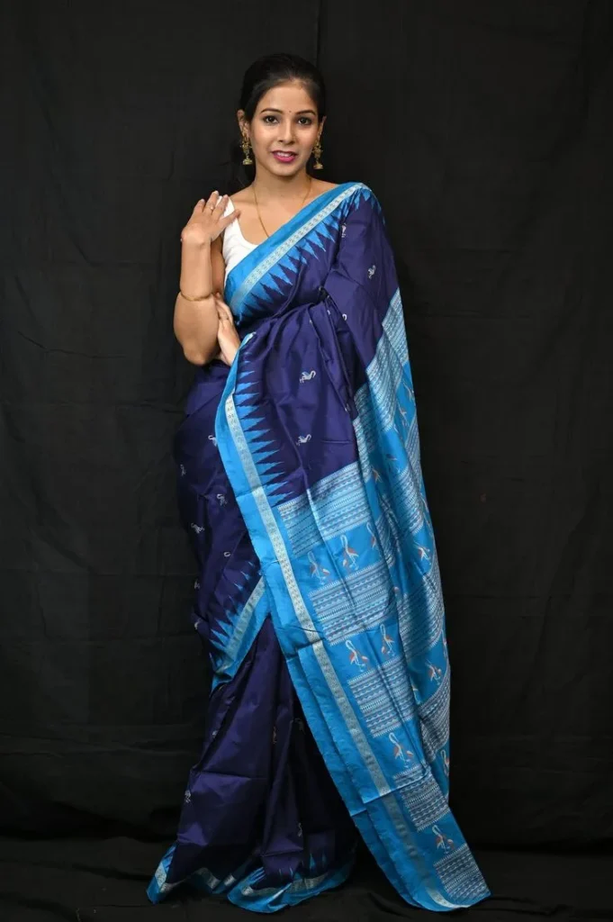 Bomkai saree